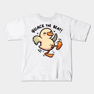 Dancing Duck Quack the Beat Kids T-Shirt